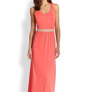 BCBG Racerback Maxi Dress - Orange